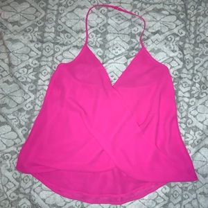 Naked Zebra Women’s Cross-over Halter Top